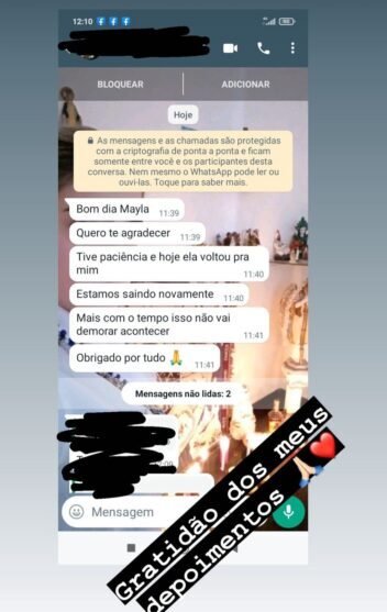 O amor prevaleceu